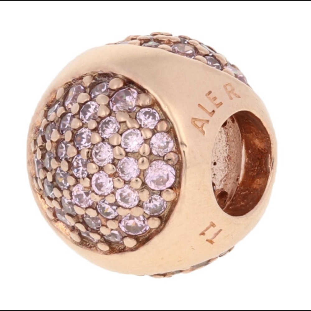 Pandora Rose Gold with Pink Crystals